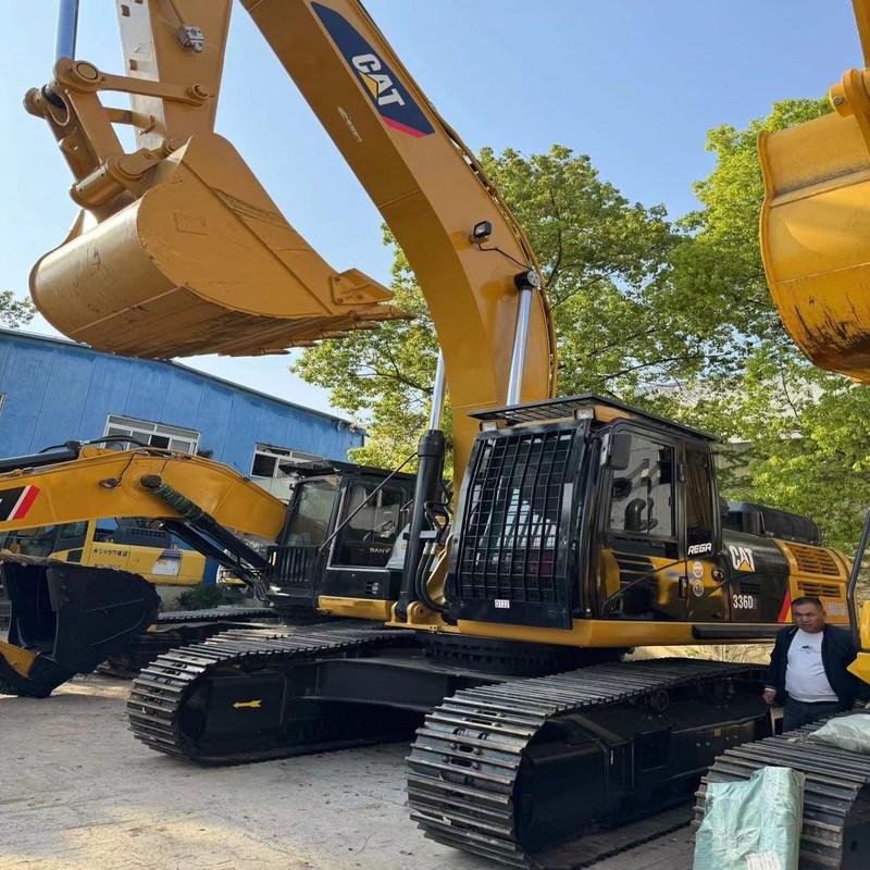 36 capacidad usada tonelada del cubo de la correa eslabonada 232kw 2.1m3 del excavador Secondhand del CAT 336