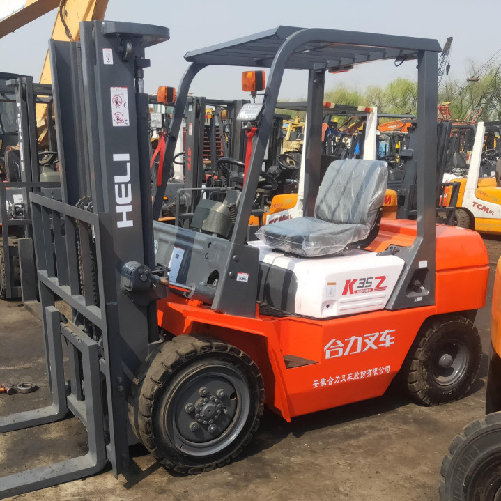 Helicóptero diesel K35 elevador elevador de 3.5 toneladas diseño ergonómico altura máxima de elevación 3m