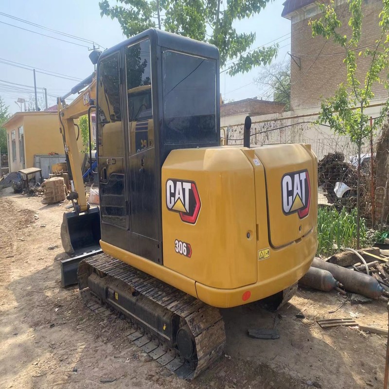 Excavadora usada de segunda mano CAT 306E de 6 toneladas Excavadora usada 34.7kw con cubo de 0.25m3
