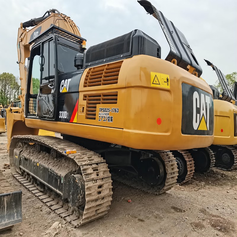 Gran excavadora usada CAT 330D2 de 30 toneladas Excavadora de rastreo de 156kw con cubo de 1.54m3