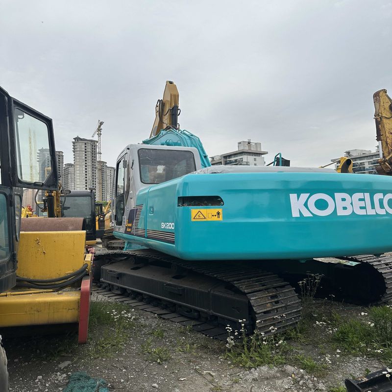 Excavadora Kobelco Digger SK200D de segunda mano de 20 toneladas de tipo medio