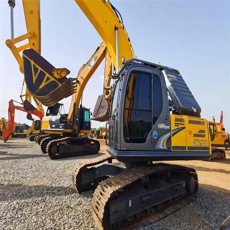 Usado Kobelco Excavador SK200-8 de segunda mano 20 toneladas Gran tipo Excavadora de rastreo 114kw