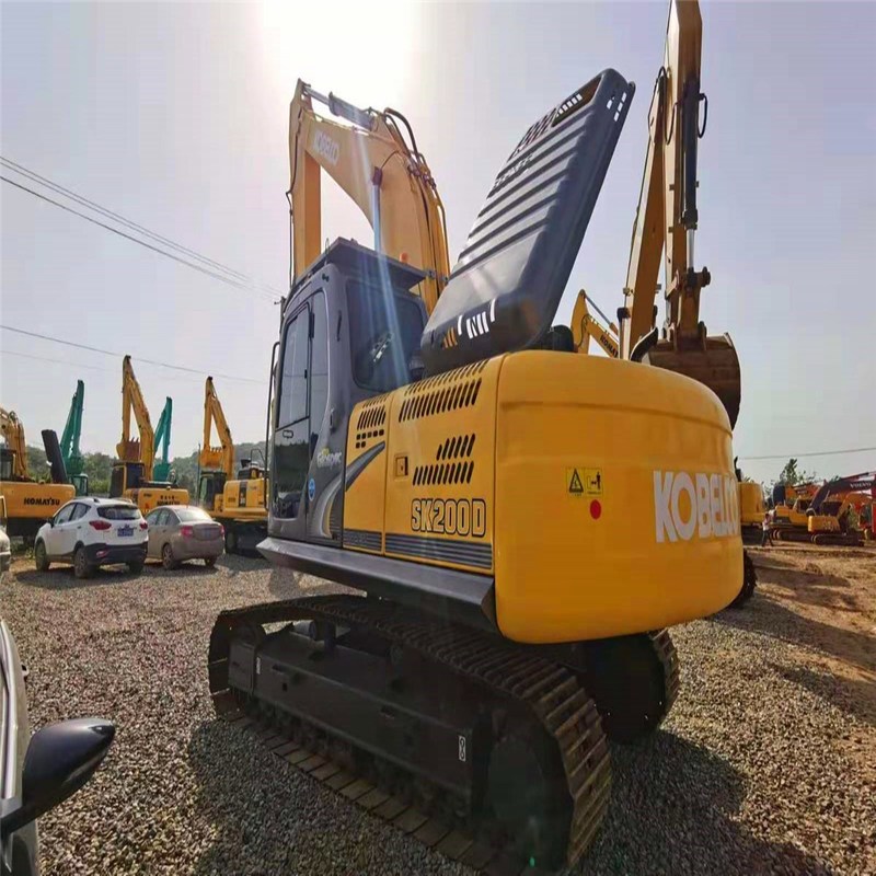Usado Kobelco Excavador SK200-8 de segunda mano 20 toneladas Gran tipo Excavadora de rastreo 114kw