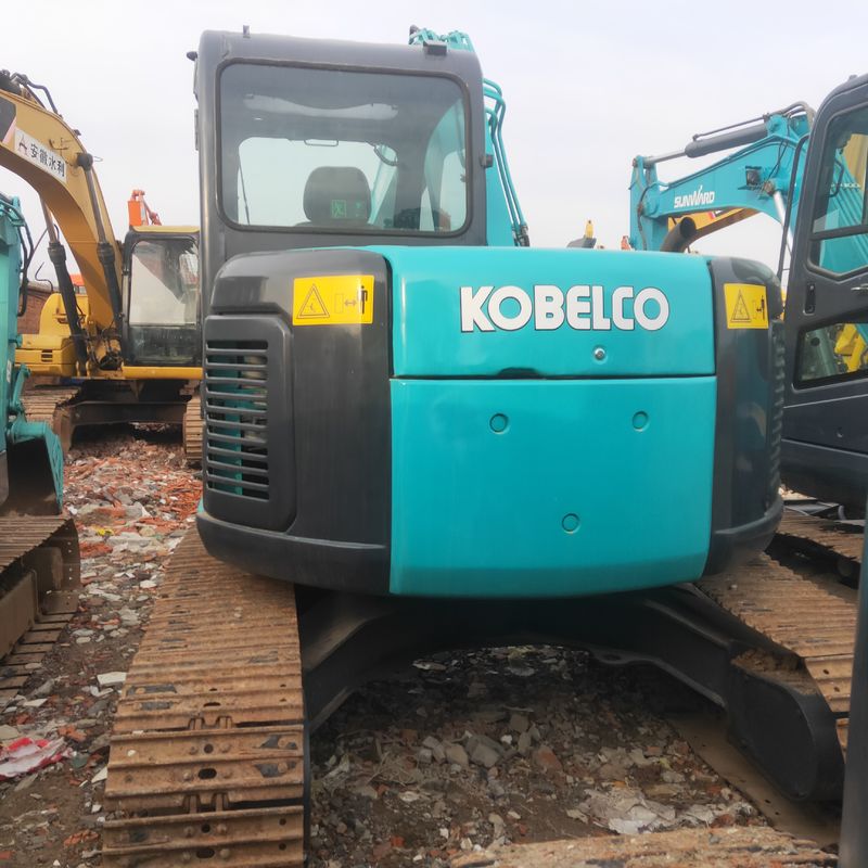 Excavadora mini de tipo pequeño de 7 toneladas de segunda mano Kobelco Digger SK70