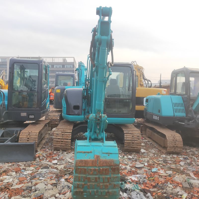 Excavadora mini de tipo pequeño de 7 toneladas de segunda mano Kobelco Digger SK70