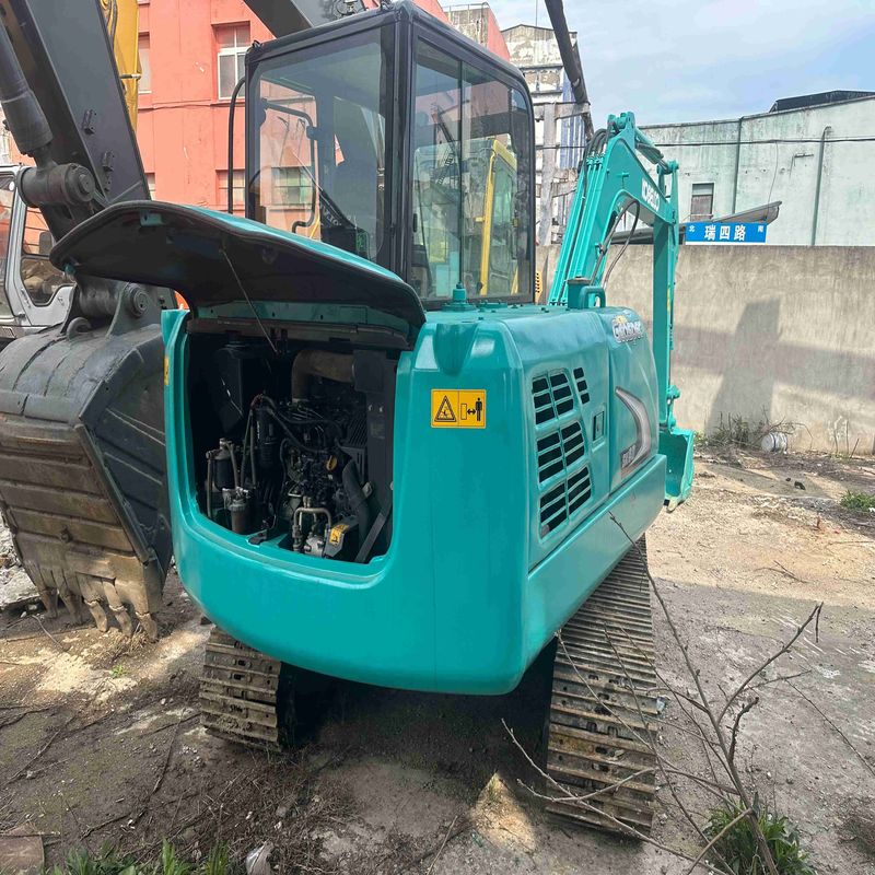 Excavadora mini de tipo pequeño de 6 toneladas de segunda mano
