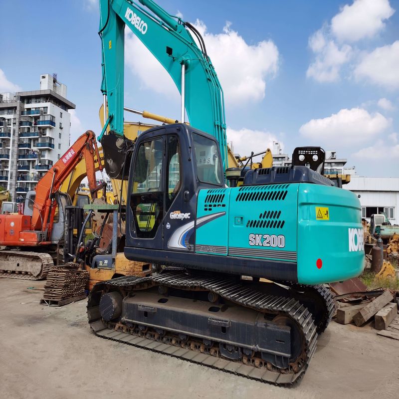 Excavadora Kobelco Digger SK200-8 de segunda mano de 20 toneladas de tipo medio