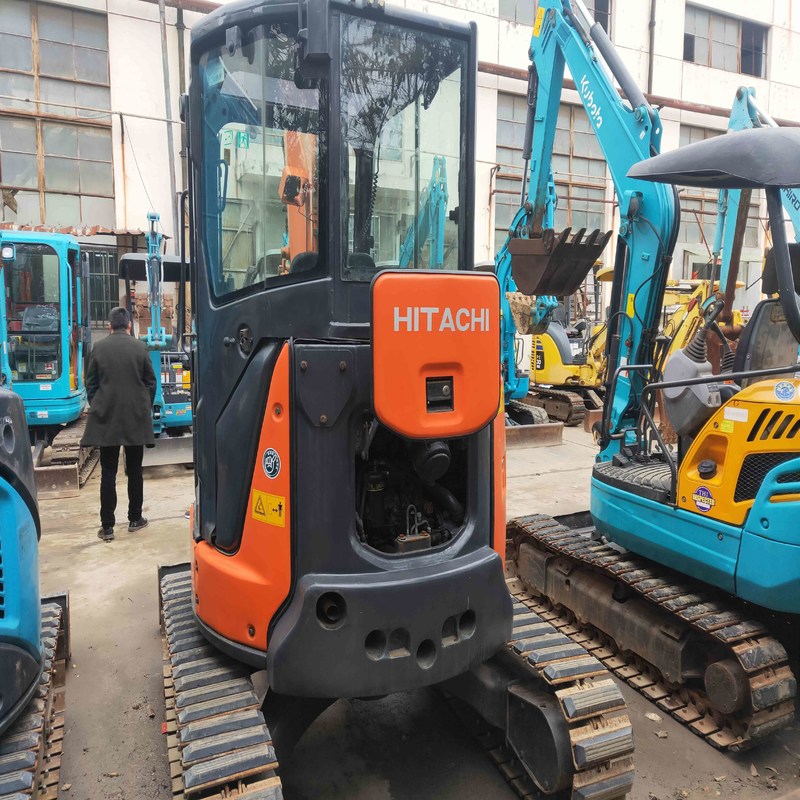 Excavadora usada original Hitachi ZX35 de segunda mano Hidráulica de 3,5 toneladas Mini Excavadora 22.3kw