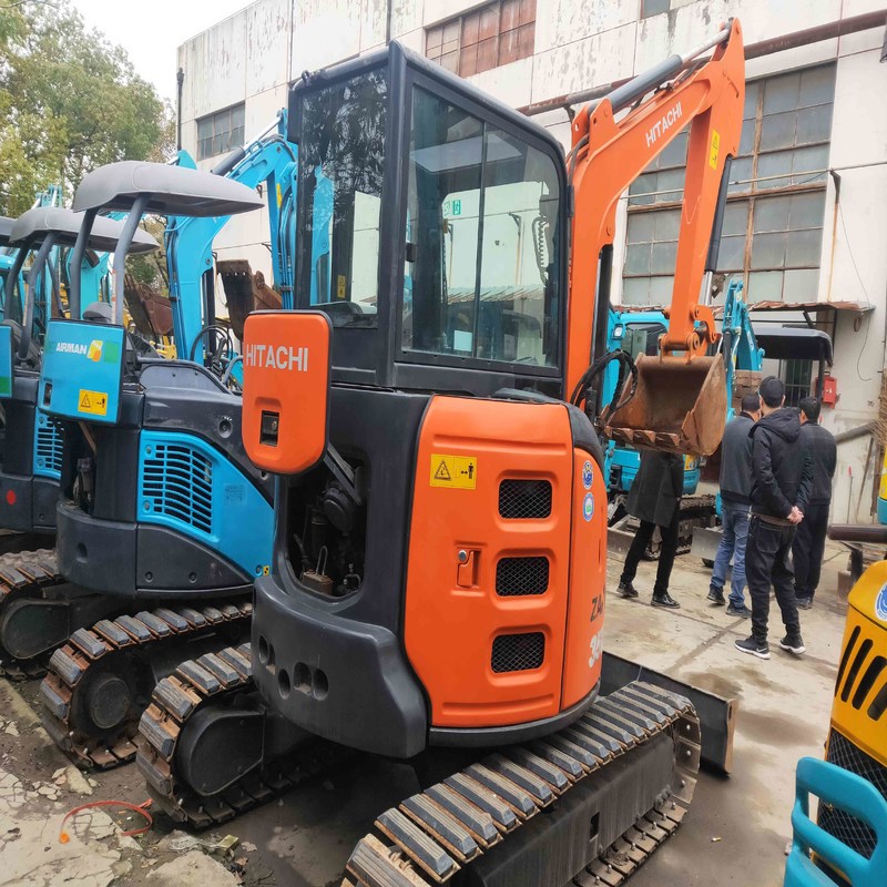Excavadora usada original Hitachi ZX35 de segunda mano Hidráulica de 3,5 toneladas Mini Excavadora 22.3kw