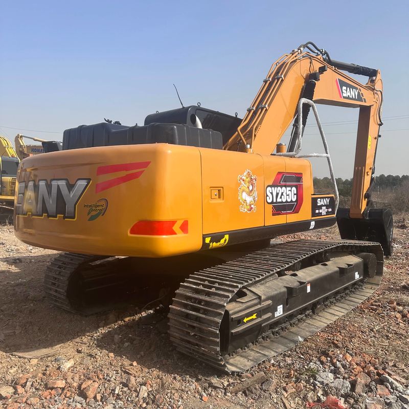 Usado SANY Digger SY235C de segunda mano 23.5 en una excavadora de tipo medio