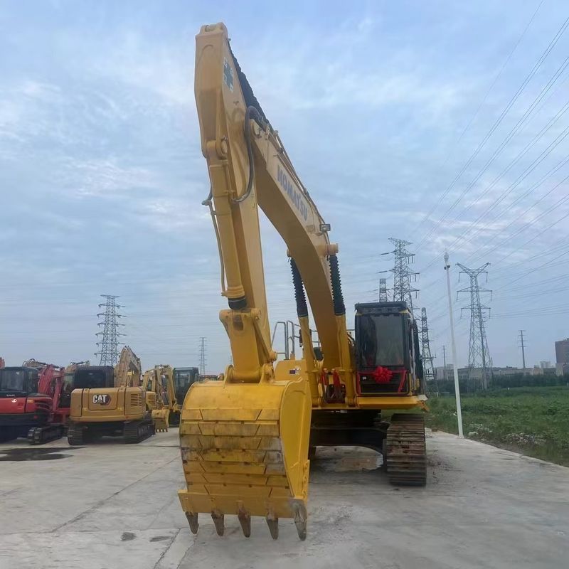 Excavadora Komatsu Usada PC350 Excavadora de tipo grande de 35 toneladas Usada a gran escala