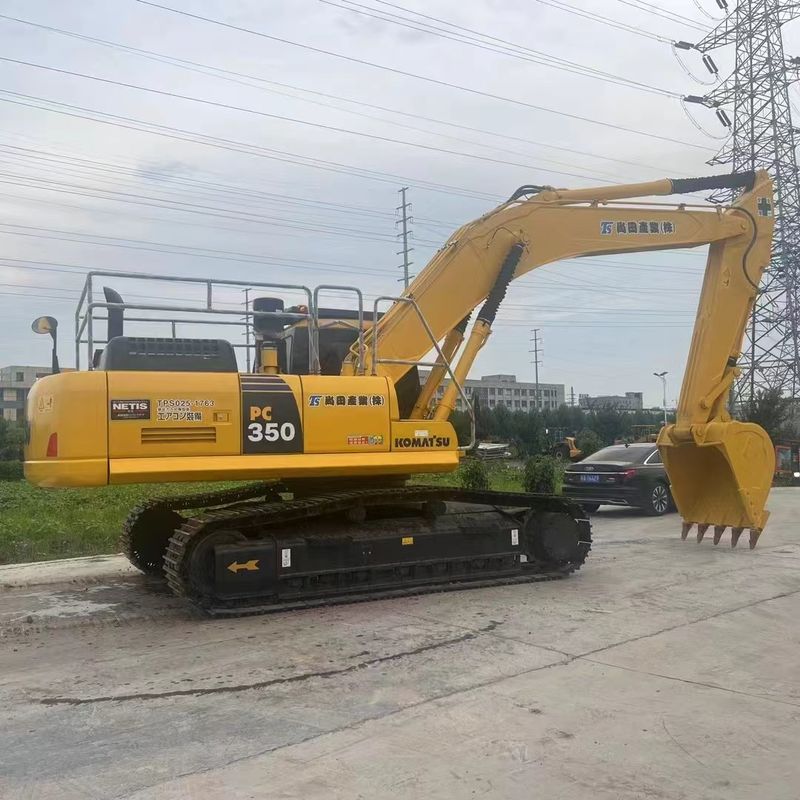 Excavadora Komatsu Usada PC350 Excavadora de tipo grande de 35 toneladas Usada a gran escala