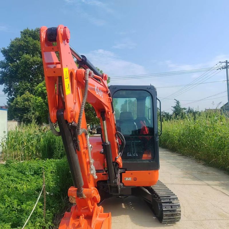 Excavadora de segunda mano Kubota Digger U35 Excavadora mini de tipo pequeño de 3,5 toneladas usada