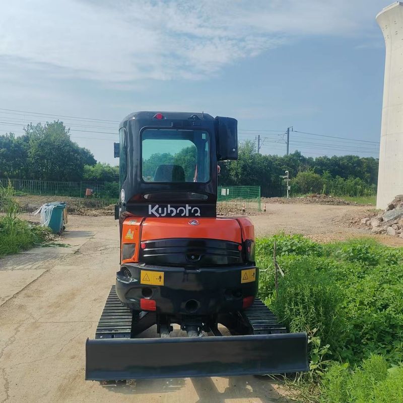 Excavadora de segunda mano Kubota Digger U35 Excavadora mini de tipo pequeño de 3,5 toneladas usada