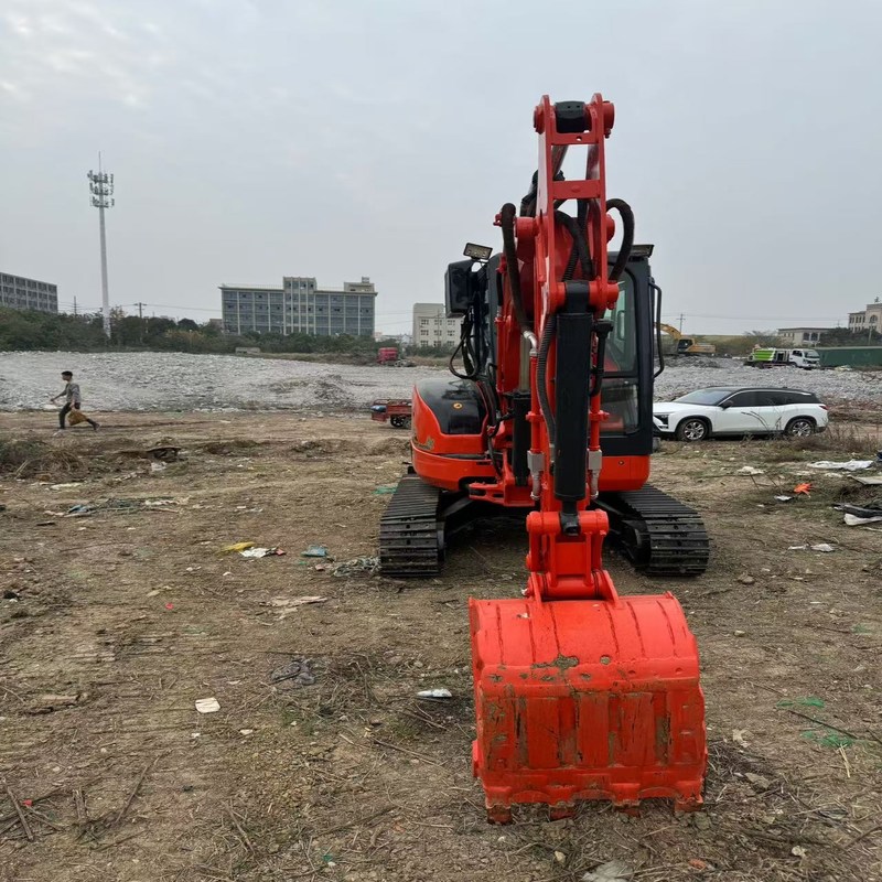 Excavadora de segunda mano Kubota U35 Usada de 3,5 toneladas Excavadora de tipo pequeño Mini Crawler 18.5kw