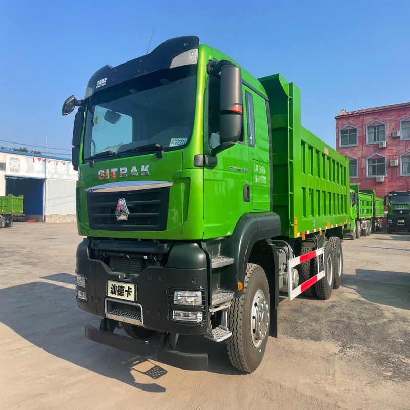 Camión de basura usado Howo G7 Sinotruk Howo 6x4 Tipper 10 ruedas diesel manual