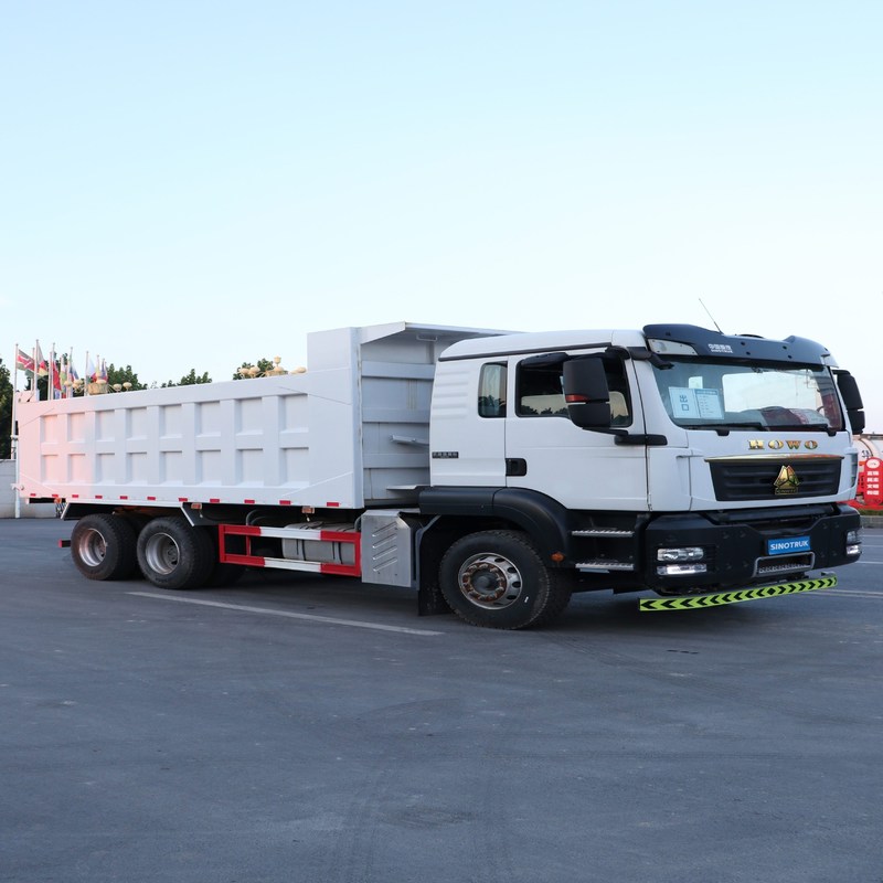 Capacidad usada del policía motorizado 30m3 de Howo T5G Sinotruk Howo 6x4 del volquete 10 del camión volquete