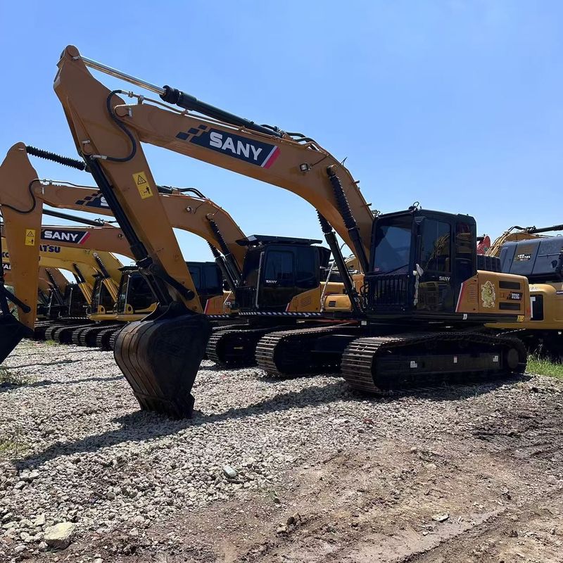 Usado SANY Digger SY215C de segunda mano 21.5 en excavadora de tipo medio