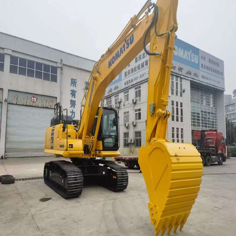 Excavadora Komatsu usada PC210 de segunda mano de 21 toneladas Excavadora de tipo medio