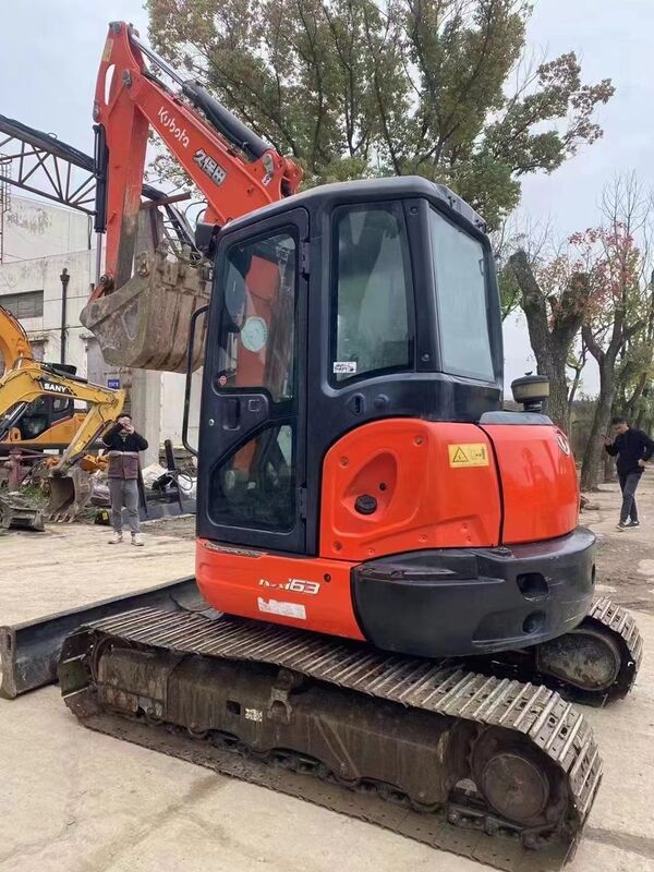Excavadora mini de tipo pequeño de 5,5 toneladas de segunda mano KX163